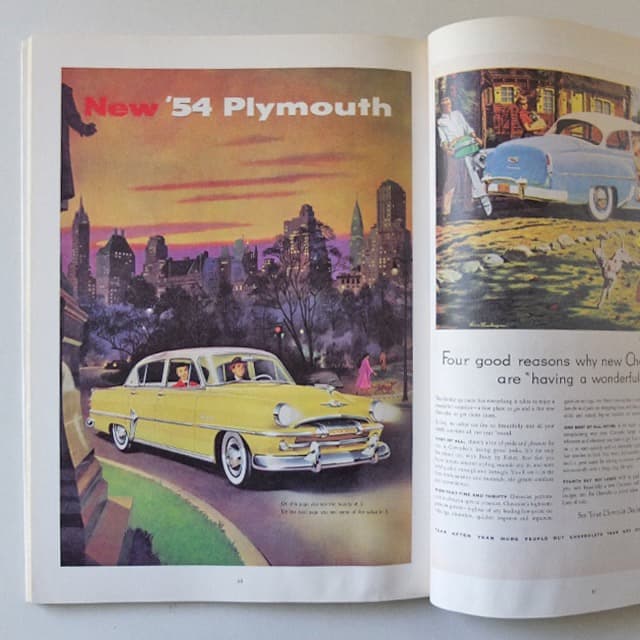 [初版本]アメリカ雑誌広告ベストセレクション夢の50s