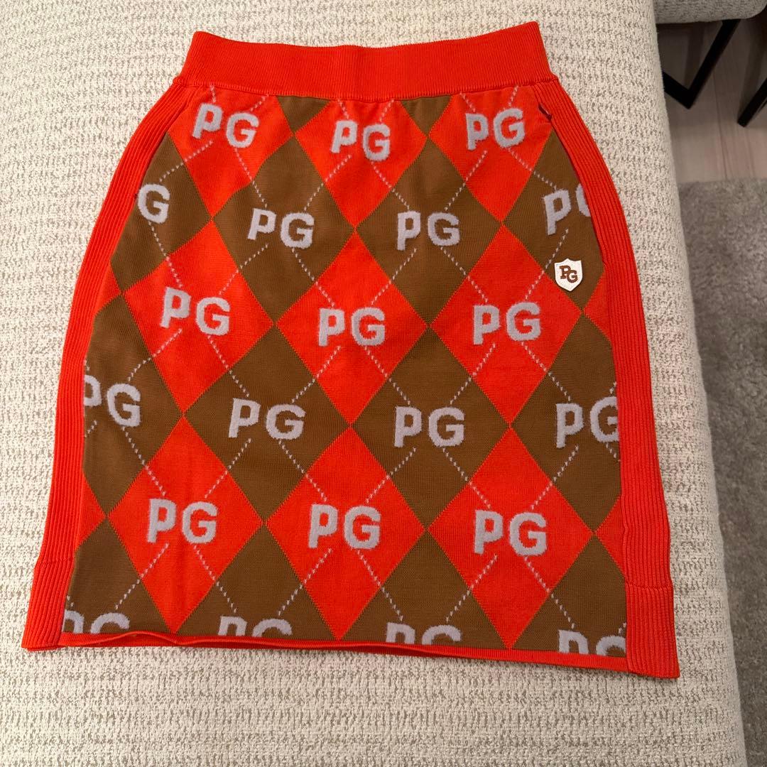 PEARLY GATES ニットセーター　スカート　 セットアップ サイズM