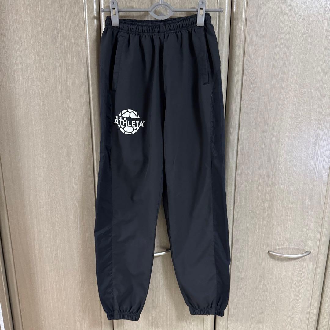 【セットアップ】ATHLETA ピステ上下セット Mサイズ/ブラック×ホワイト