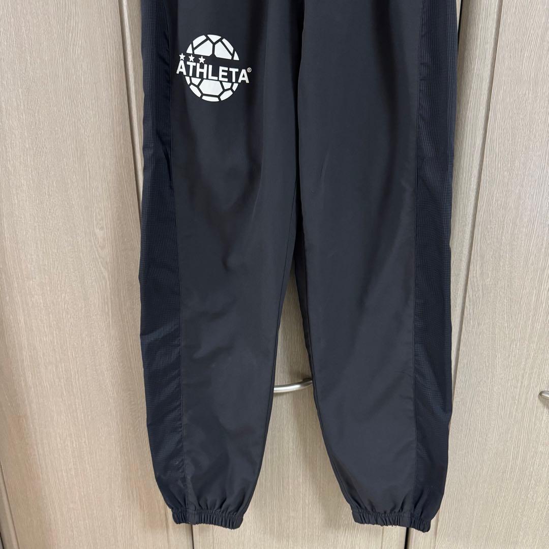【セットアップ】ATHLETA ピステ上下セット Mサイズ/ブラック×ホワイト