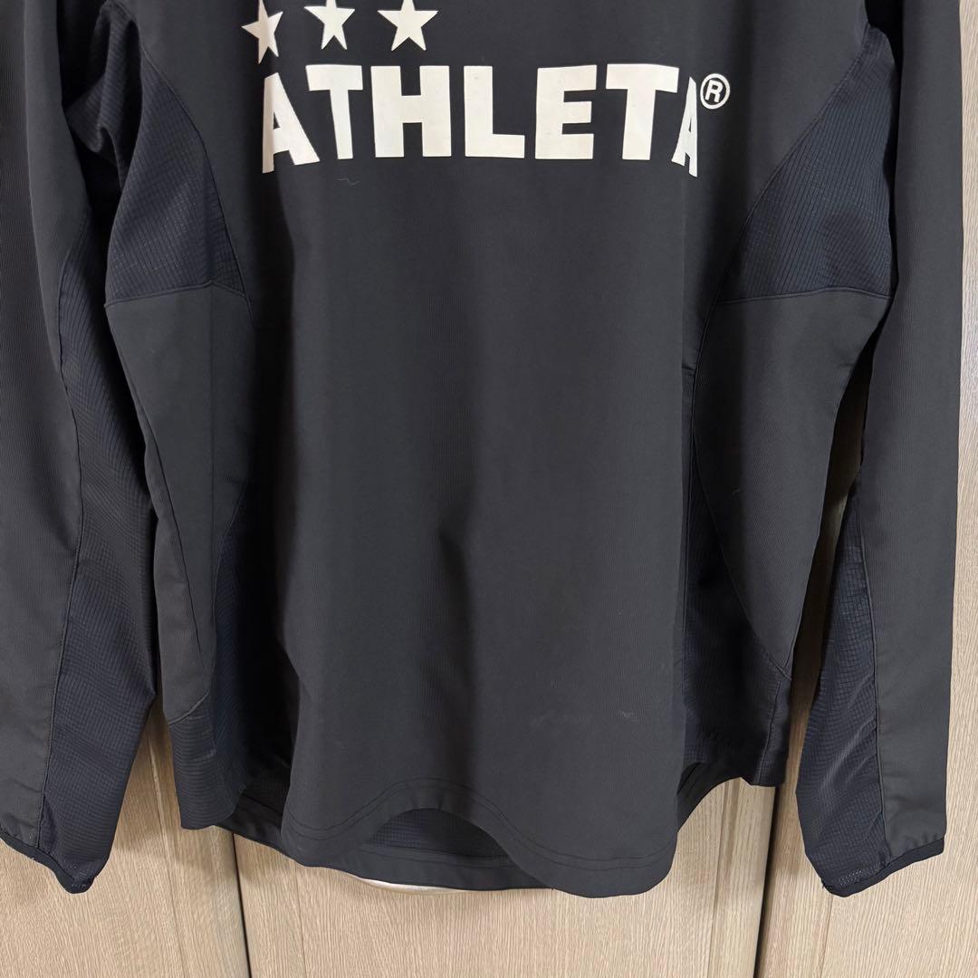 【セットアップ】ATHLETA ピステ上下セット Mサイズ/ブラック×ホワイト