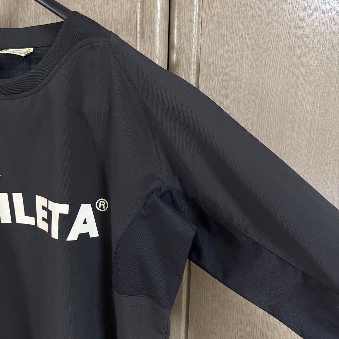 【セットアップ】ATHLETA ピステ上下セット Mサイズ/ブラック×ホワイト