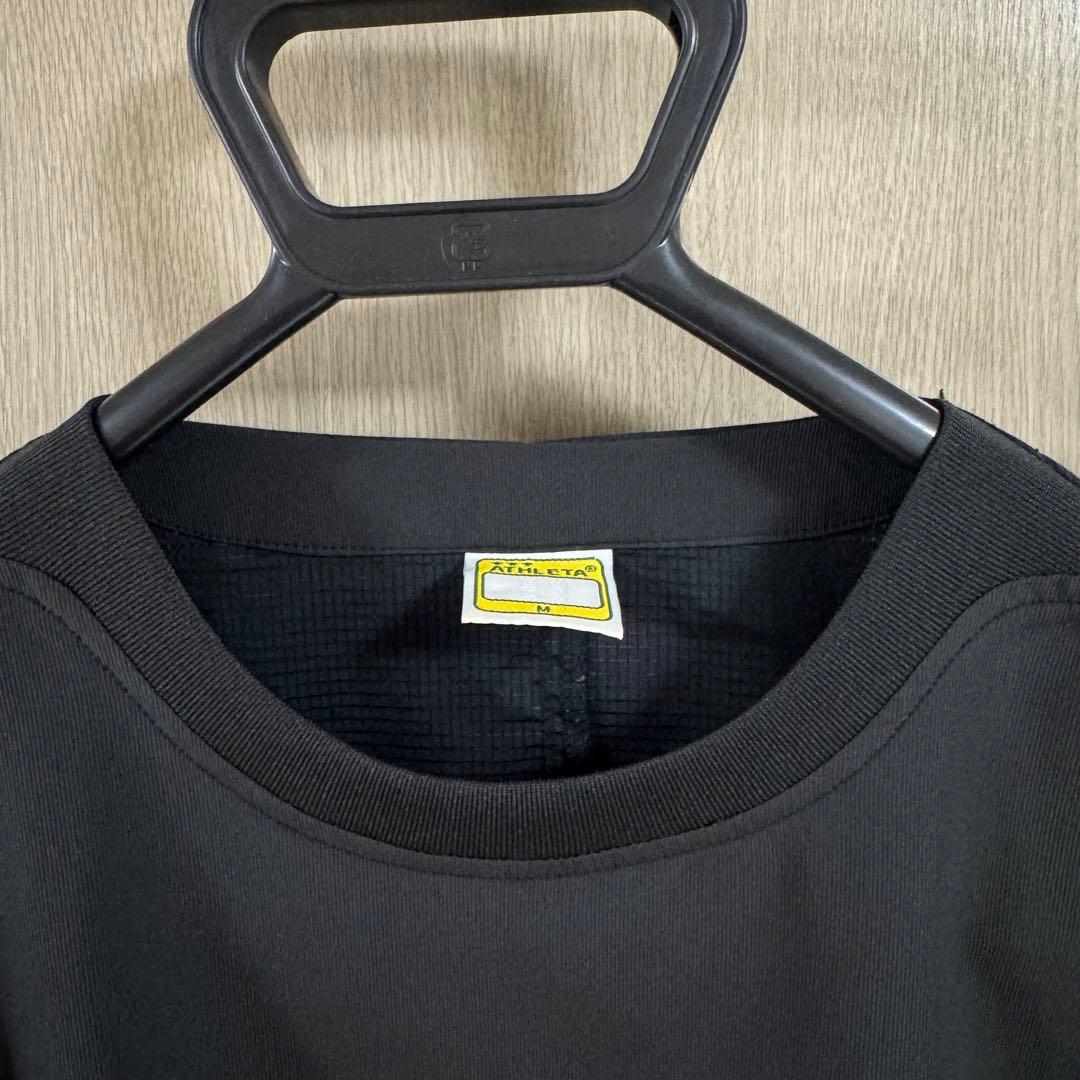 【セットアップ】ATHLETA ピステ上下セット Mサイズ/ブラック×ホワイト