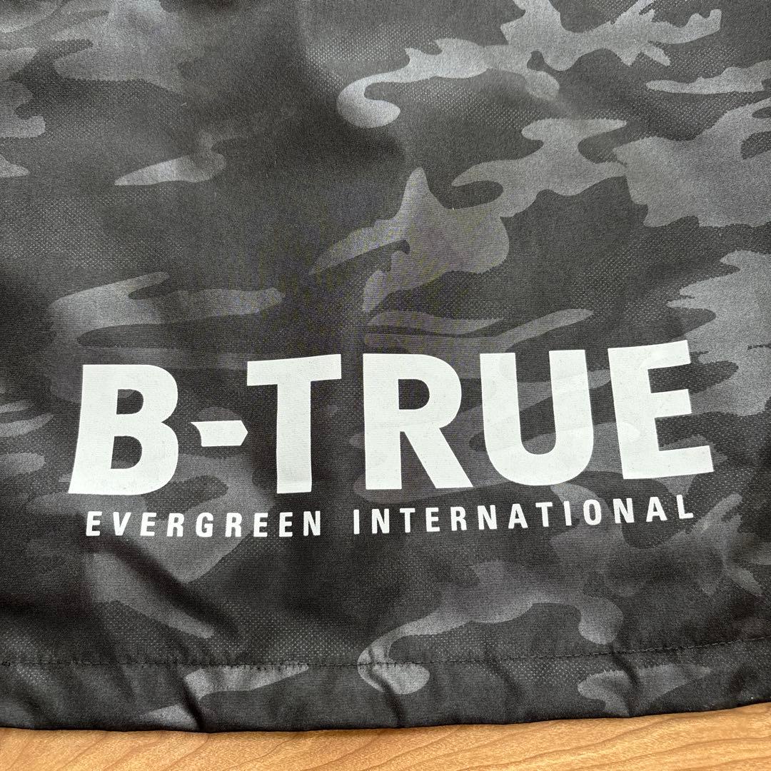エバーグリーン　B-TRUE　シェルパーカ　ブラックカモ