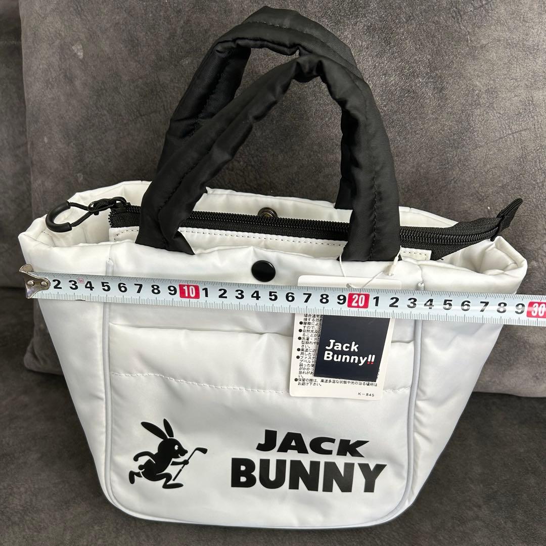【新品】ジャックバニー　カートバッグ　ホワイト　白