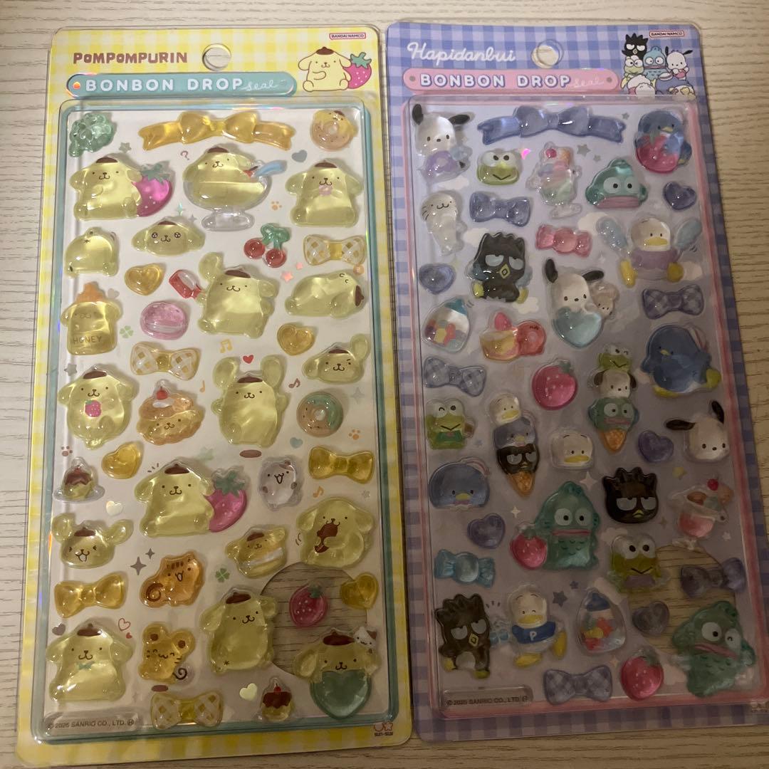 【正規品】サンリオ ボンボンドロップシール
