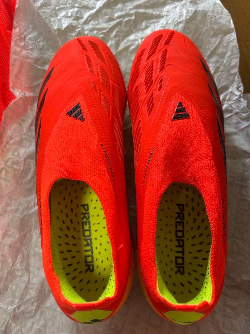 adidas Predator サッカーシューズ オレンジ