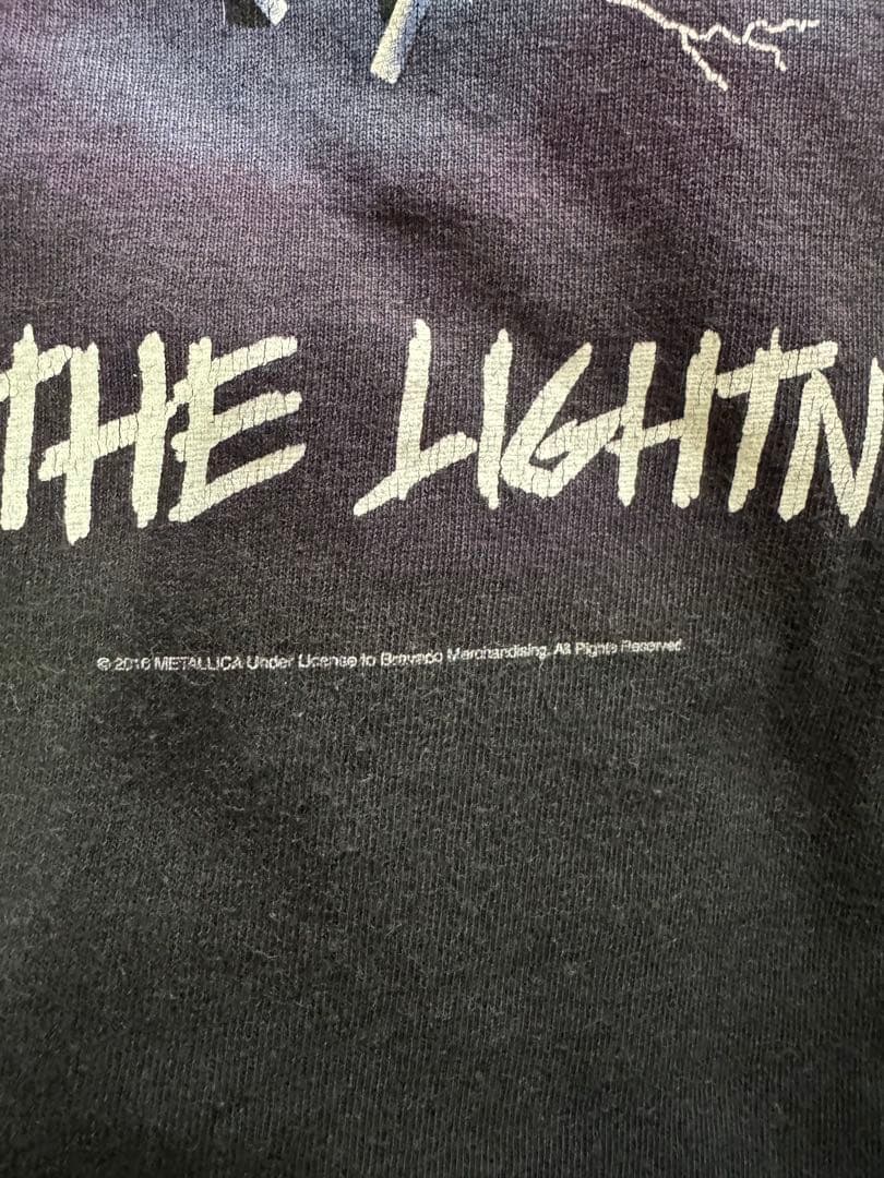 メタリカ Ride The Lightning Tシャツ Mサイズ