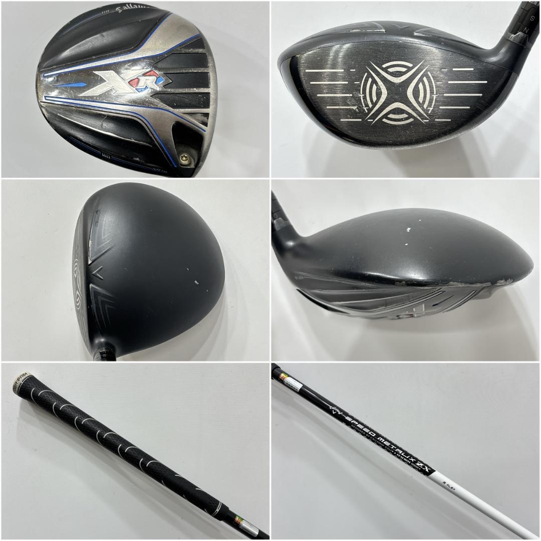 メンズ右利き初心者用　キャロウェイ　XR　ゴルフクラブセット　W-2771