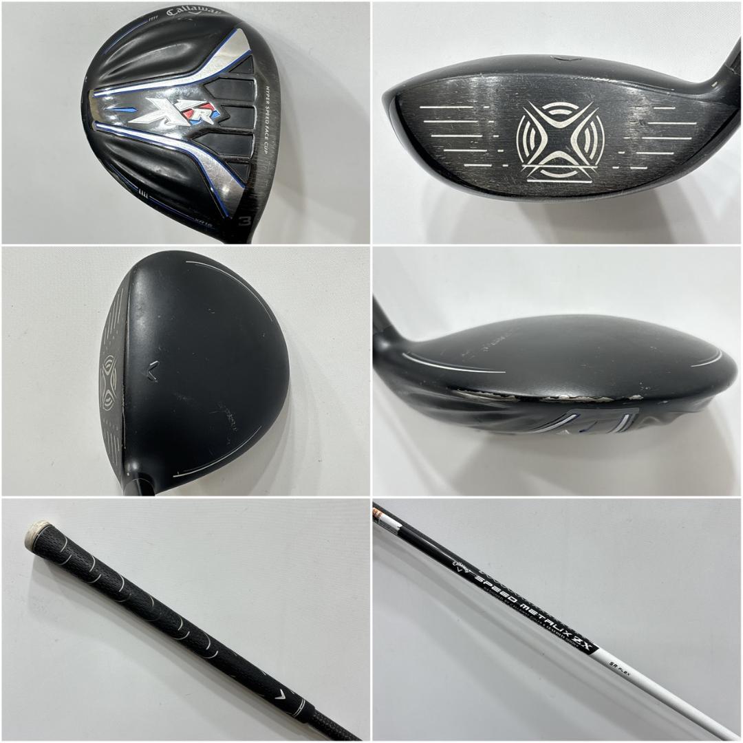 メンズ右利き初心者用　キャロウェイ　XR　ゴルフクラブセット　W-2771