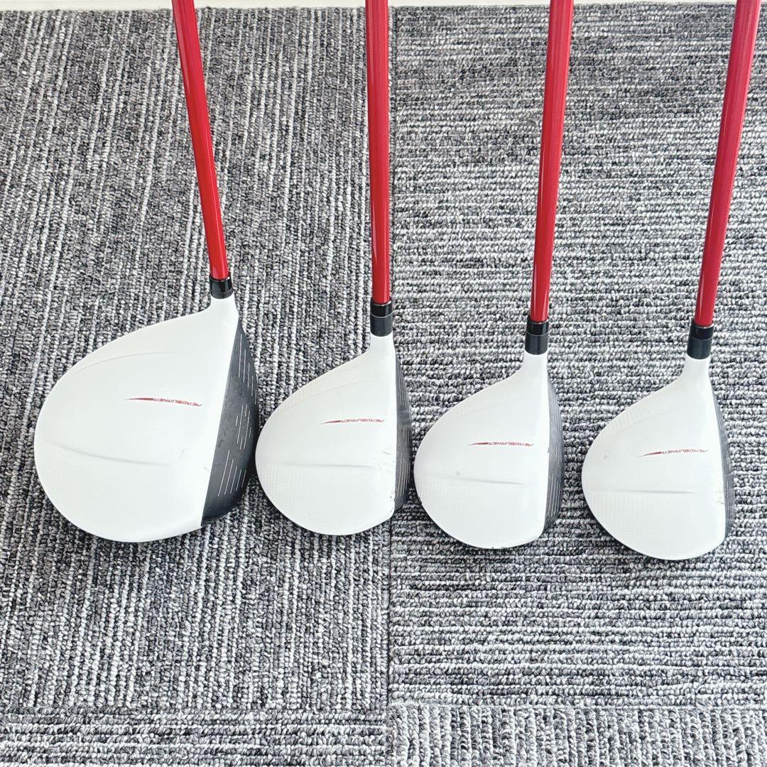 超豪華❗テーラーメイド エアロバーナ 初心者 メンズ ゴルフセット