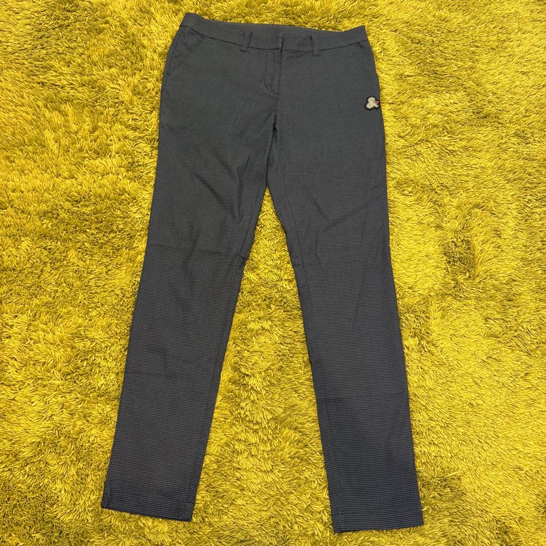 and per se アンパスィ ストレッチパンツ レディース ネイビー L