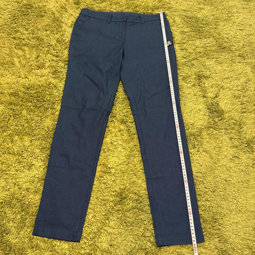 and per se アンパスィ ストレッチパンツ レディース ネイビー L