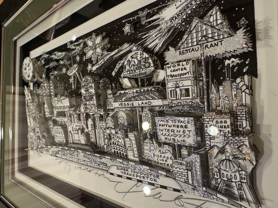 チャールズ・ファジーノ　3Dポップアート作品