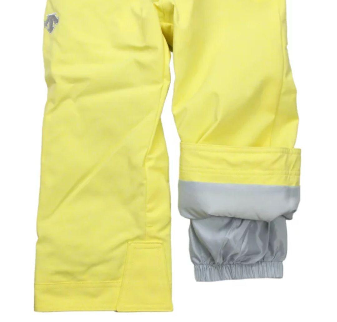 DESCENTE 子供スキーウェア 120cm(105-125cm) 水色と黄色