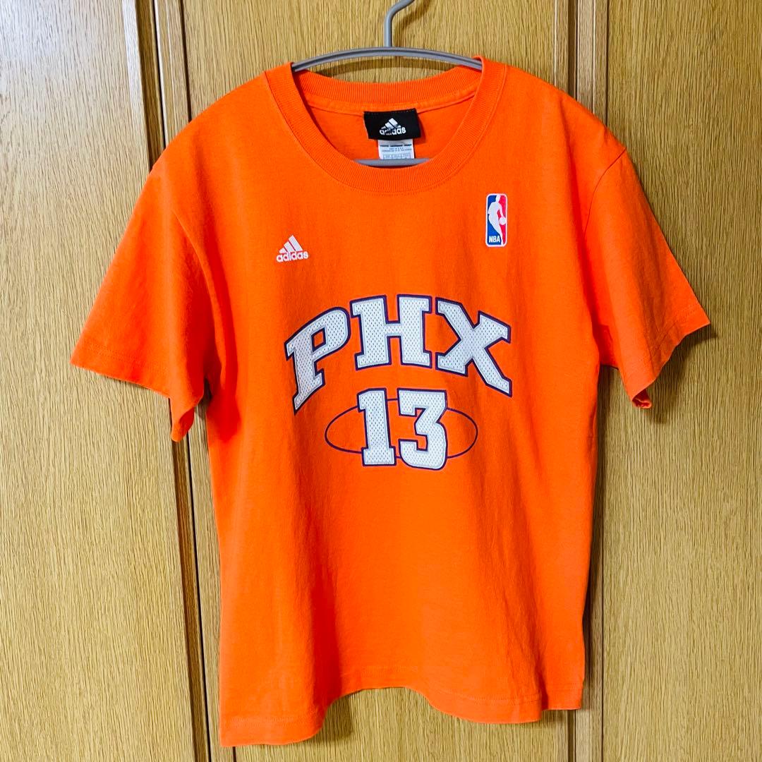 【美品】adidas アディダス PHX 13 オレンジ スポーツファンシャツL