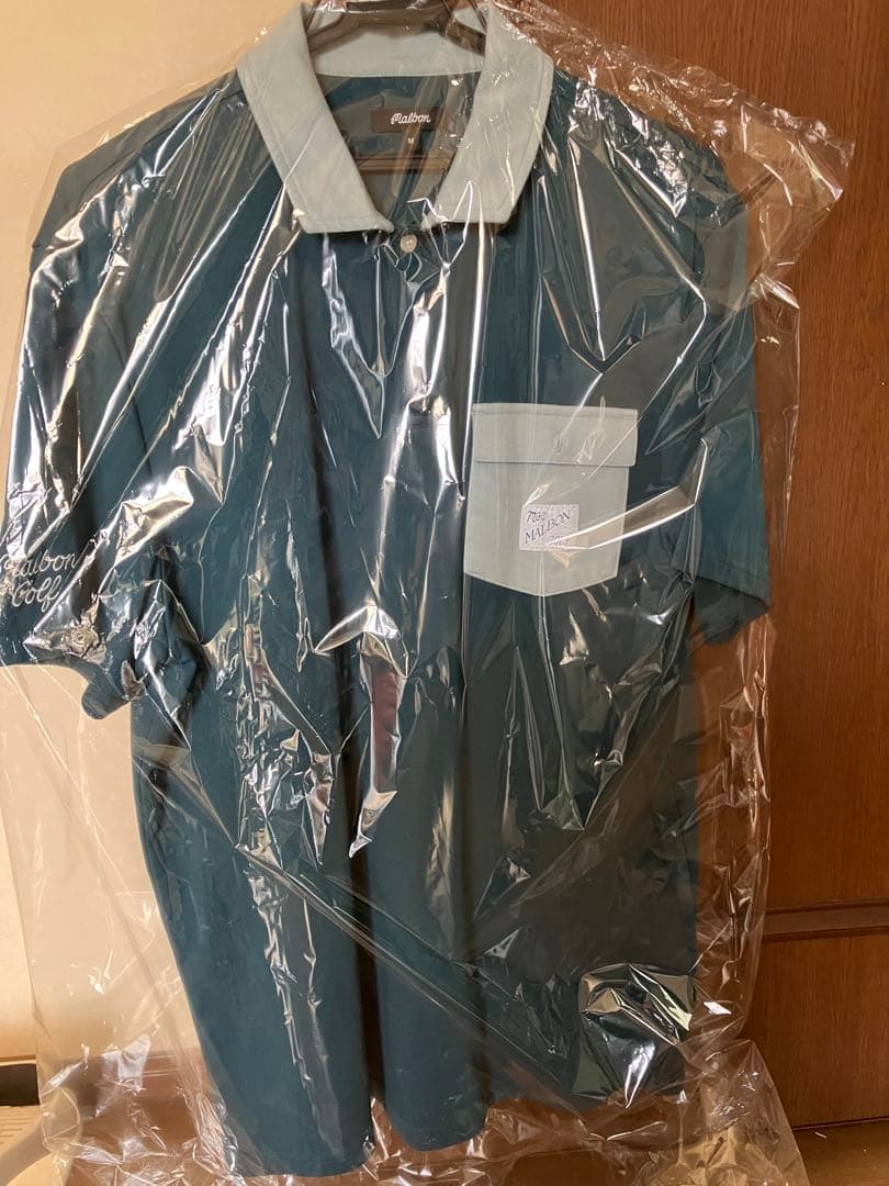 【美品】Malbon golf◇JOVIS SOLID POLO 半袖ポロシャツ