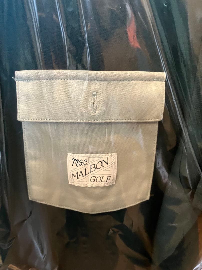 【美品】Malbon golf◇JOVIS SOLID POLO 半袖ポロシャツ