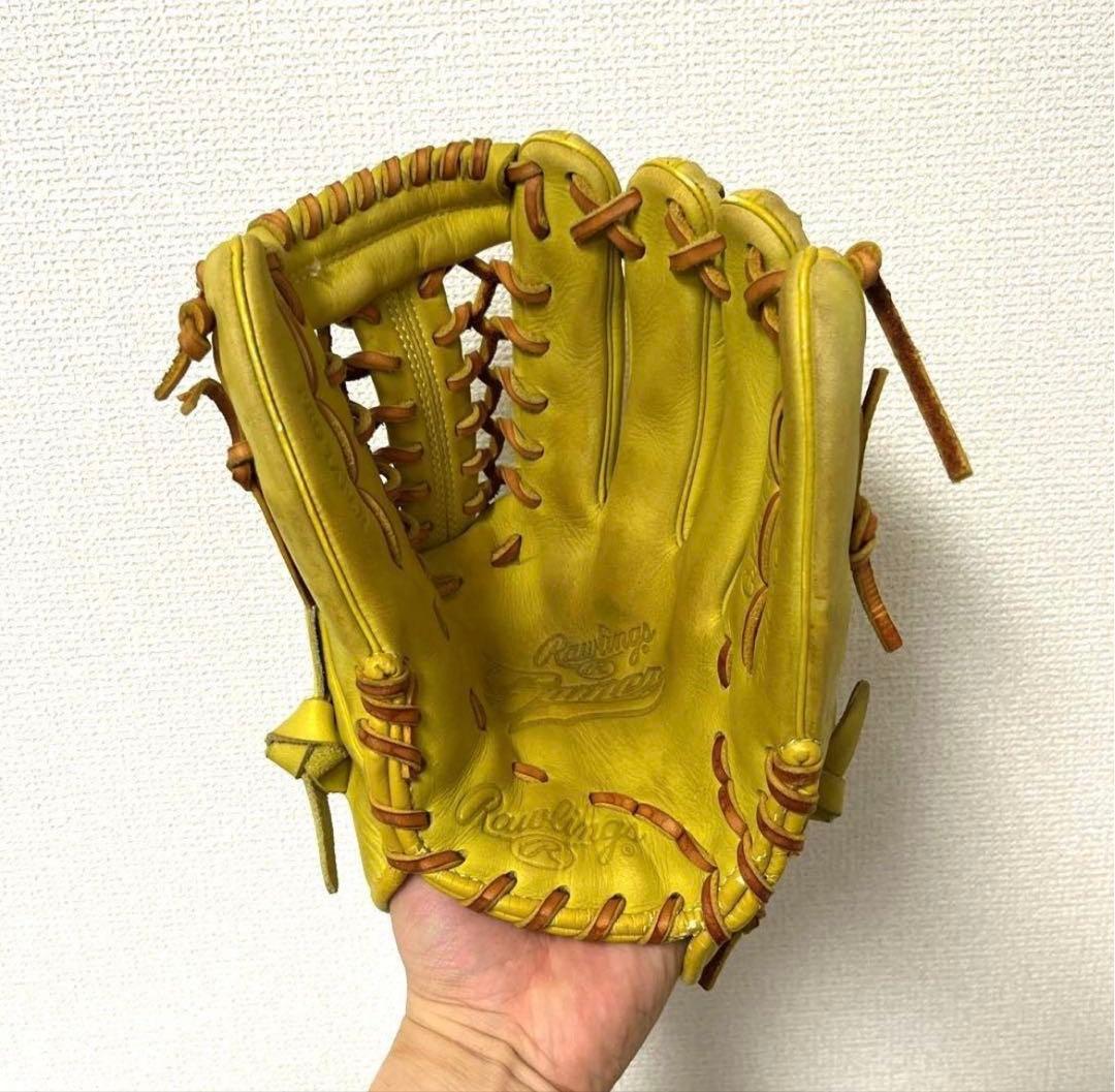 ローリングス 型抜群 即戦力 軟式 少年 オールラウンド　グローブ　野球