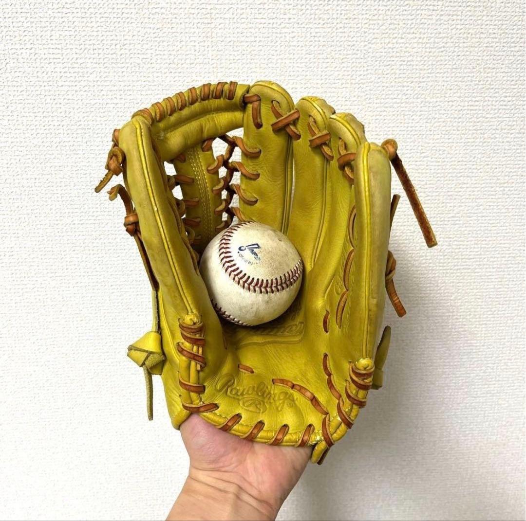 ローリングス 型抜群 即戦力 軟式 少年 オールラウンド　グローブ　野球