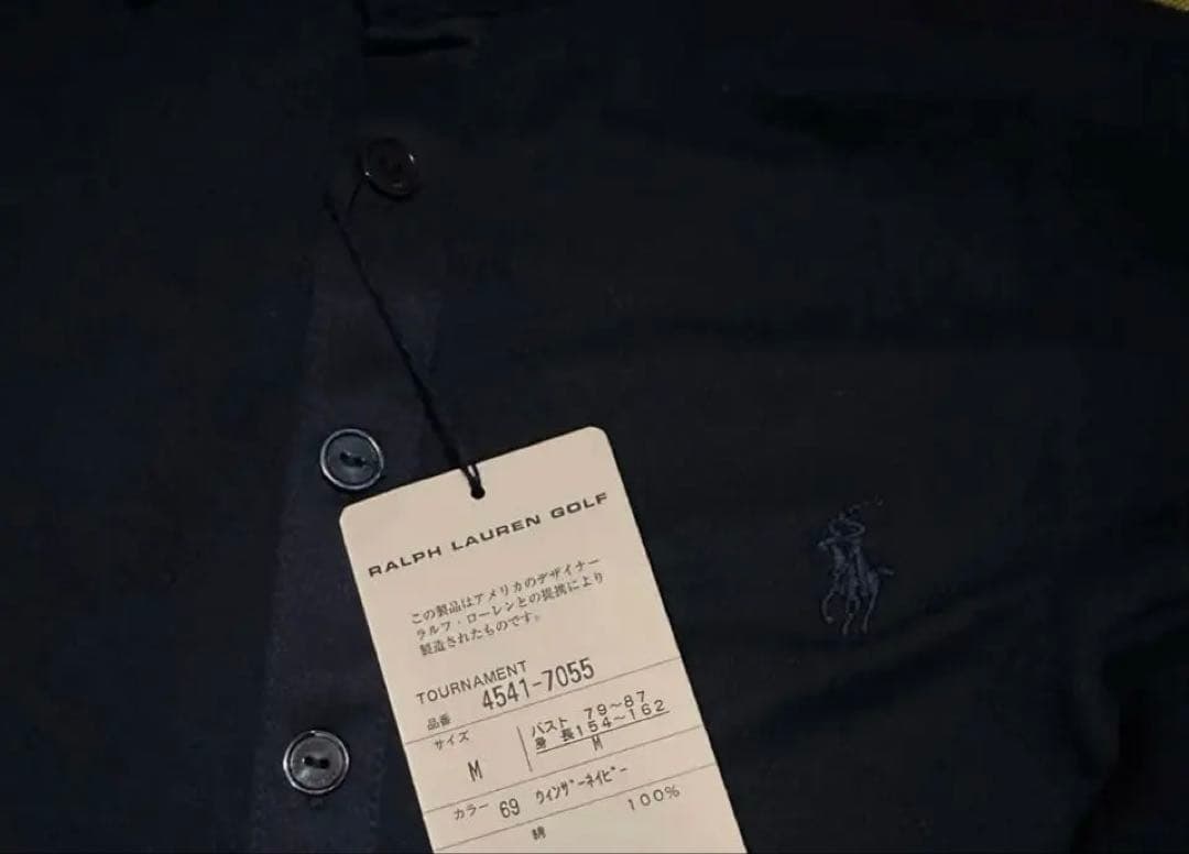 ポロ ラルフ ローレン ネイビー 長袖シャツ Mサイズ　レディース