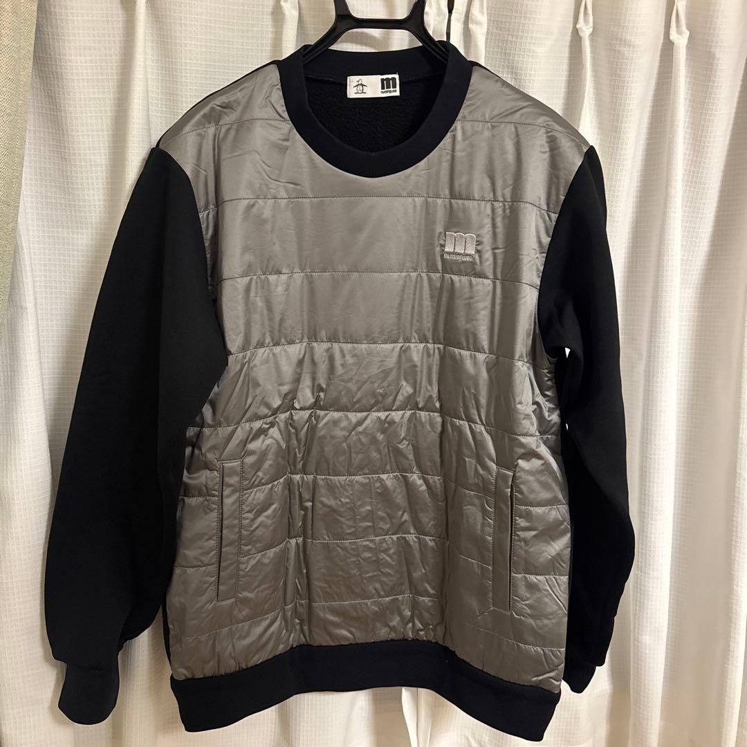 muningwear スウェット　 LLサイズ グレー/ブラック
