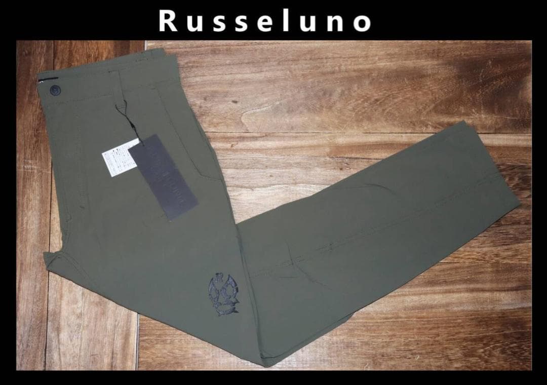 新品 ラッセルノ ゴルフ ストレッチ カーゴ ゴルフパンツ (7/XXL) Ⓗ
