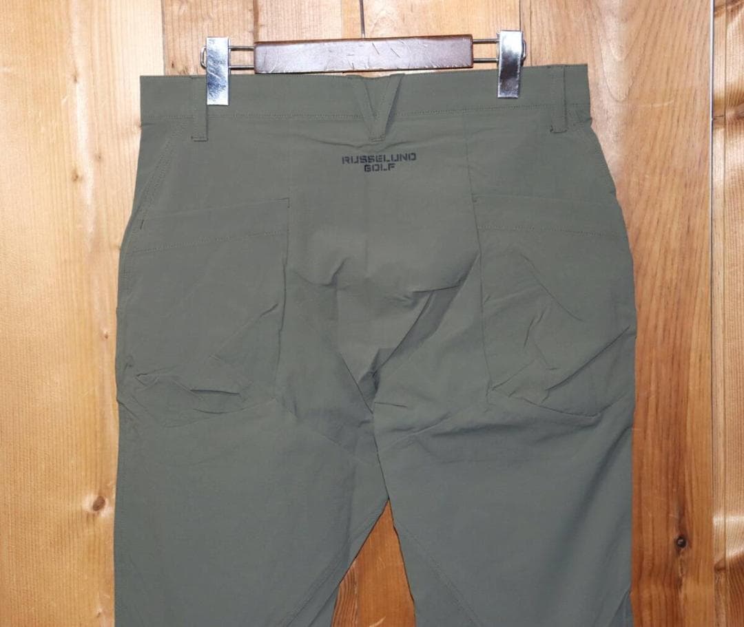 新品 ラッセルノ ゴルフ ストレッチ カーゴ ゴルフパンツ (7/XXL) Ⓗ