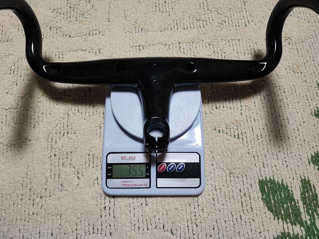 一体型カーボンハンドル　 380 100mm