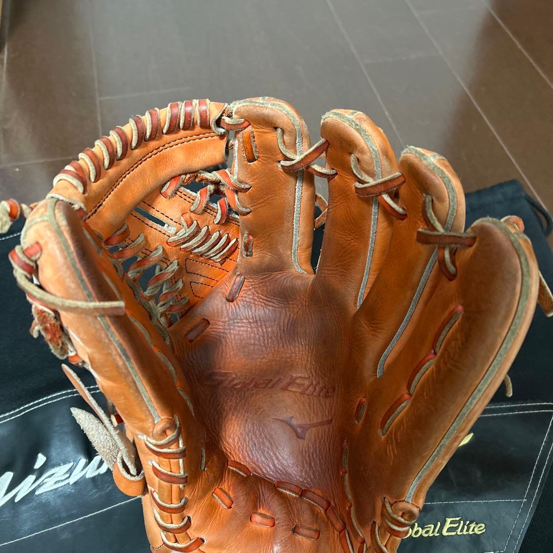 Mizuno ブラウン 硬式グローブ