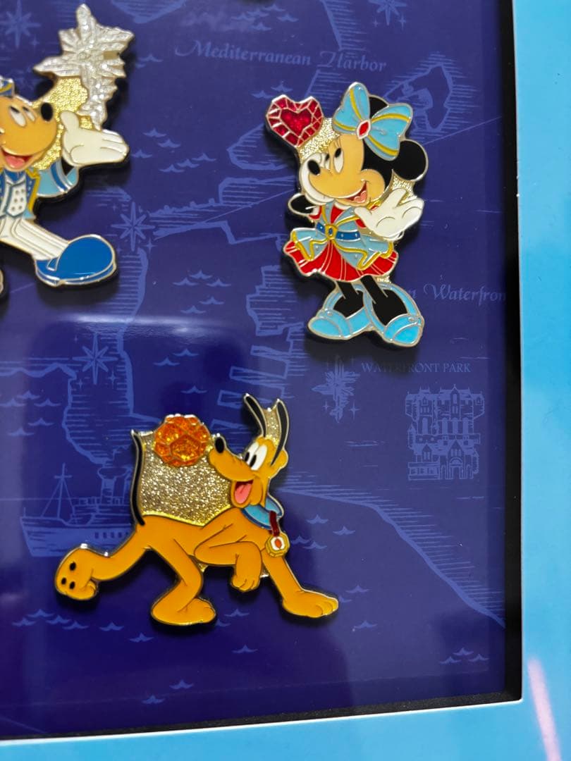 ディズニーシー　15周年　ピンバッジセット　ファンダフル