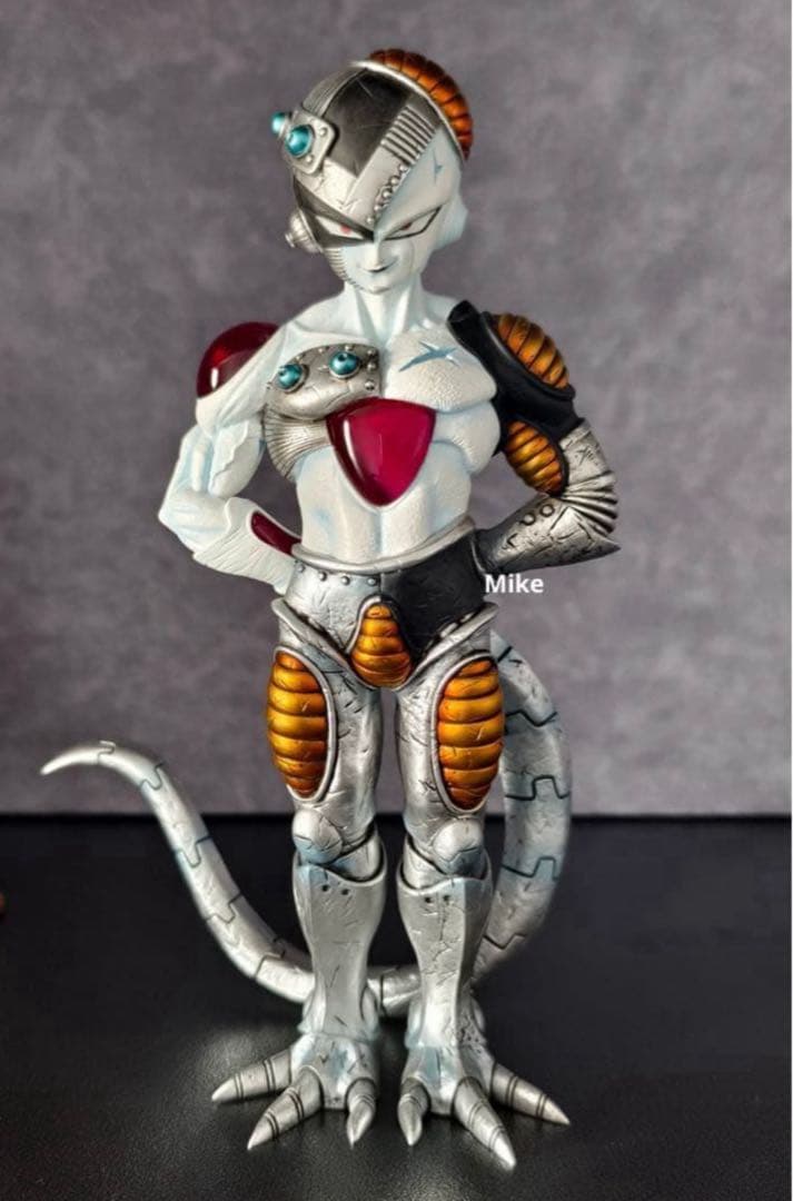 ドラゴンボールガレージキット ガレキ　メカフリーザ スタチュー　フィギュア