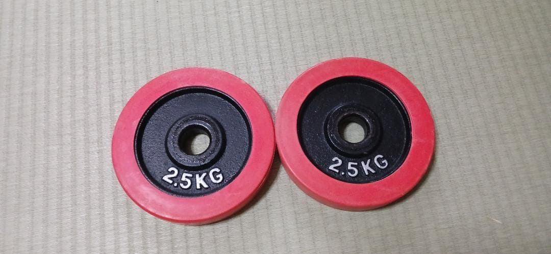 ダンベル シャフト ウェイト 2.5ｋｇ×2 1.25ｋｇ×2 セット