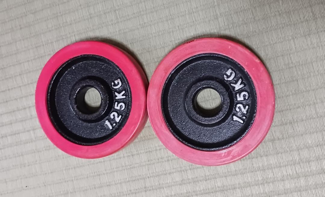 ダンベル シャフト ウェイト 2.5ｋｇ×2 1.25ｋｇ×2 セット