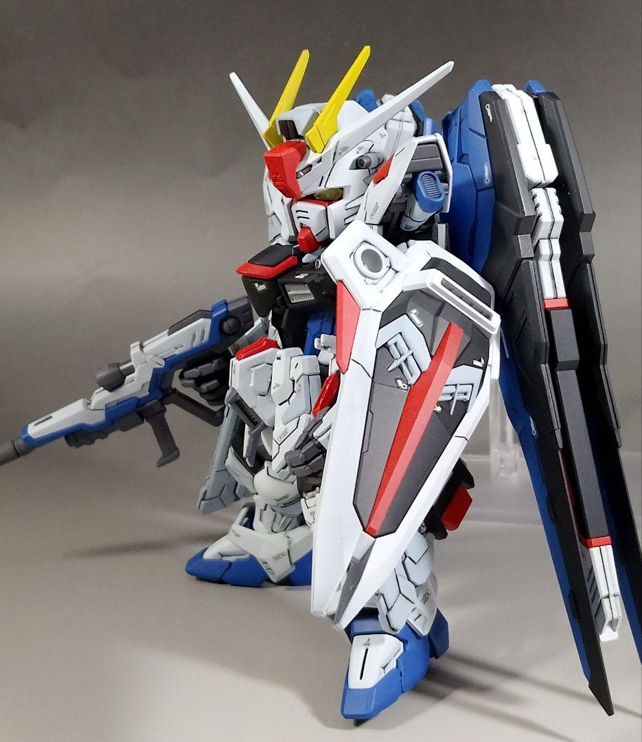 MGSD フリーダムガンダム 改修 全塗装 完成品 キラ・ヤマト