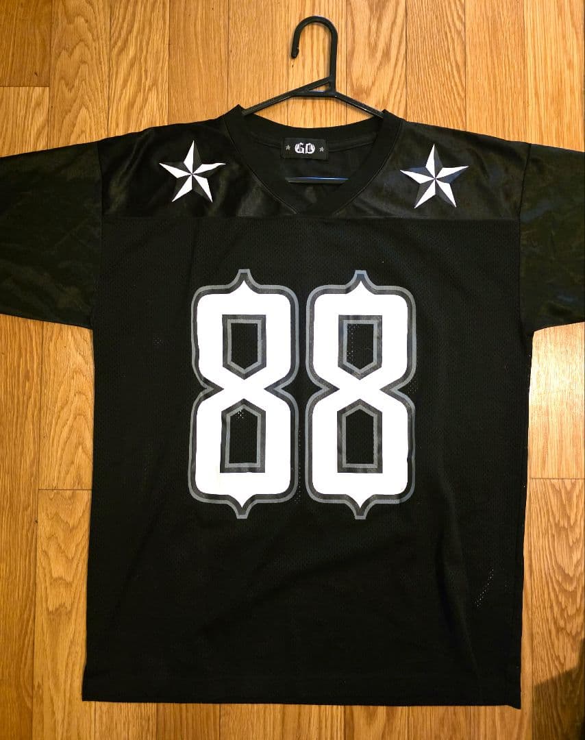 【値下げ】G-DRAGON フットボール メッシュTシャツ BIGBANG