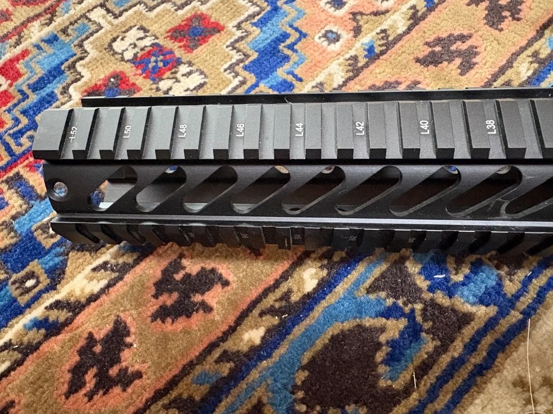 M4 ASタイプ フリーフロート クワッドレイル ハンドガード 15インチ