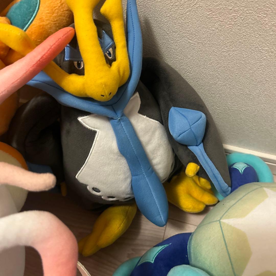 大きなポケモン ぬいぐるみセット 8体