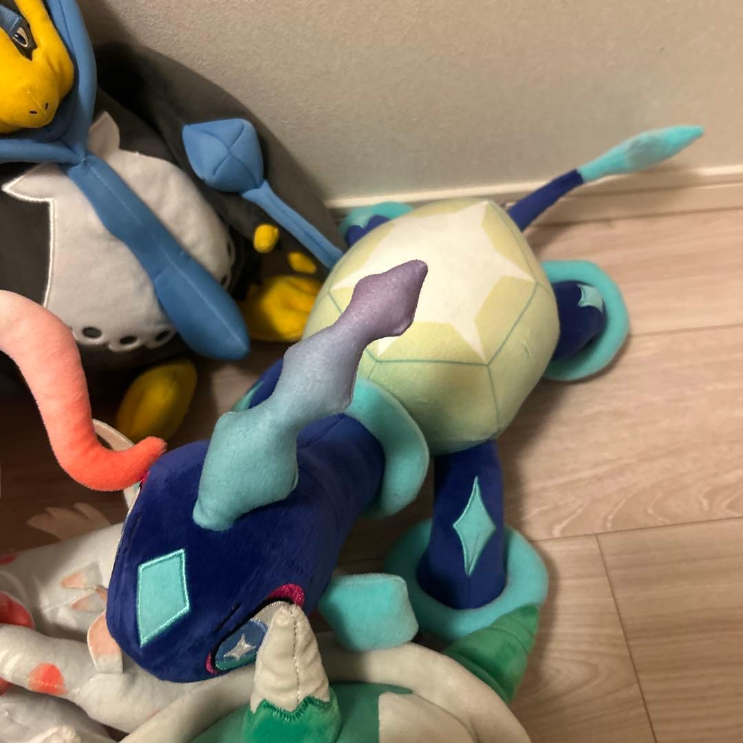 大きなポケモン ぬいぐるみセット 8体
