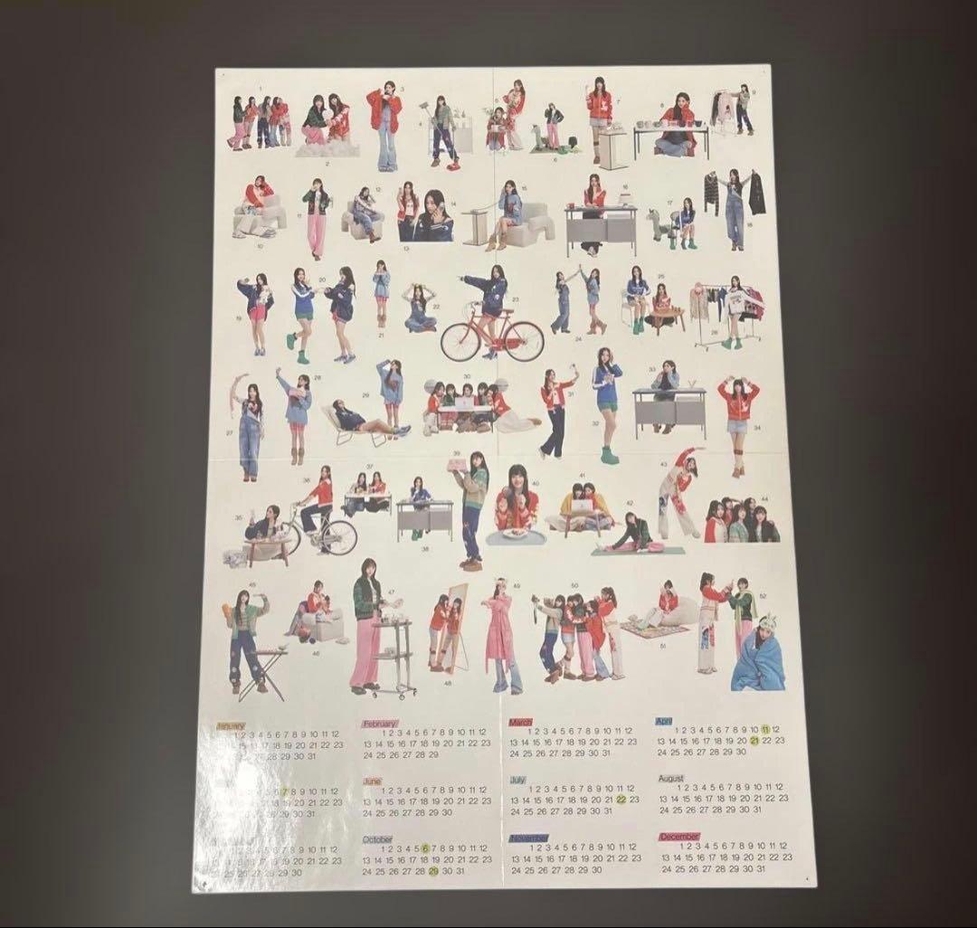 【レア】newjeans Billboard ハニうちわ　ポスターセット売り