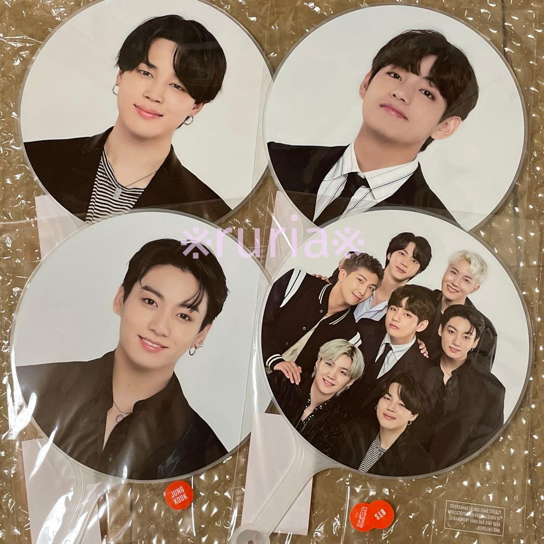 BTS PTD うちわ 7枚セット 新品未開封 公式品