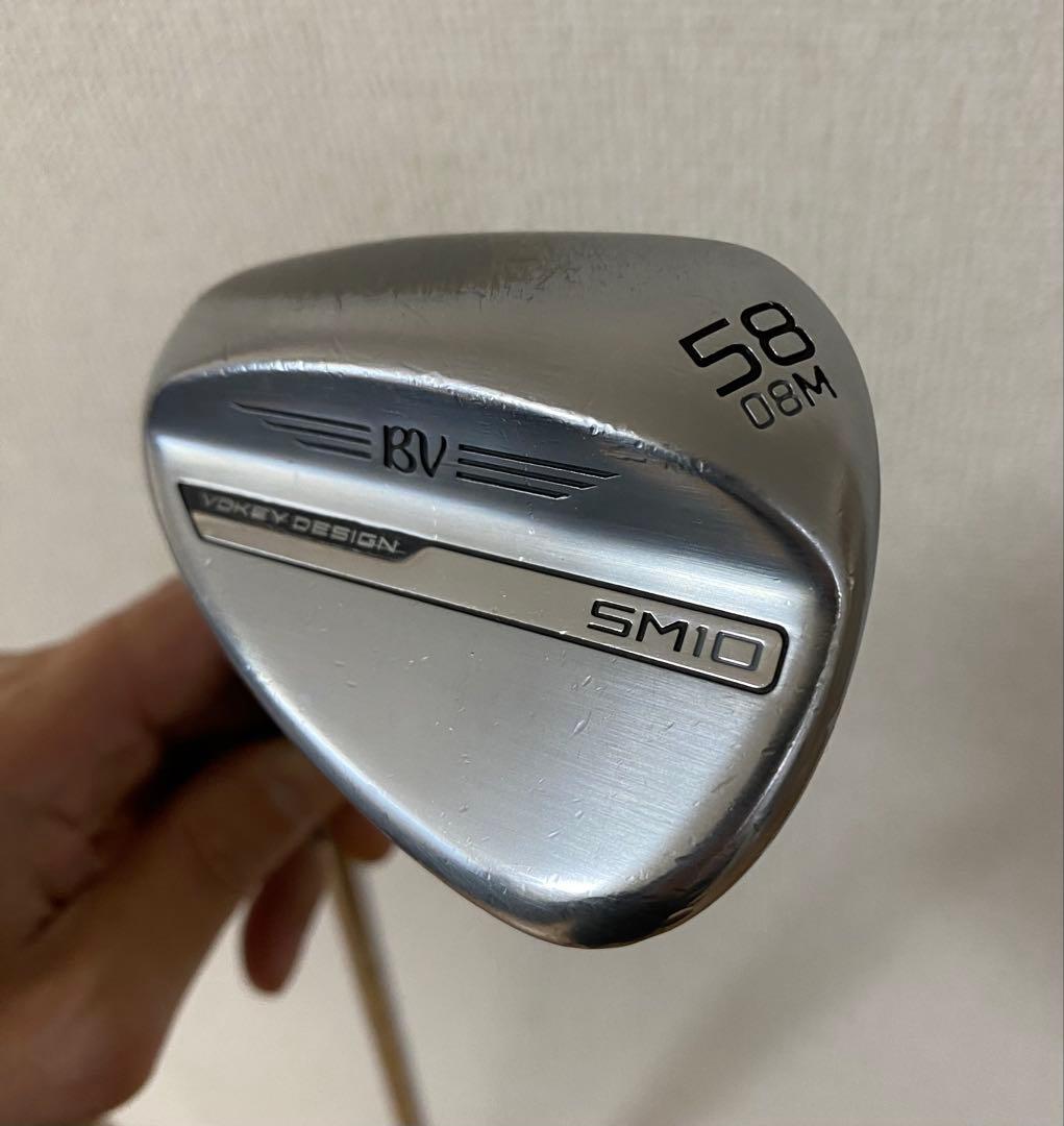 タイトリスト　ボーケイ　SM10 58° Mグラインドレフティ　カスタムシャフト