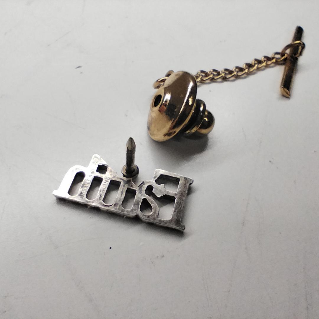 ティファニー FAITH ピン バッチ 美品 Tiffany スターリ IB4A