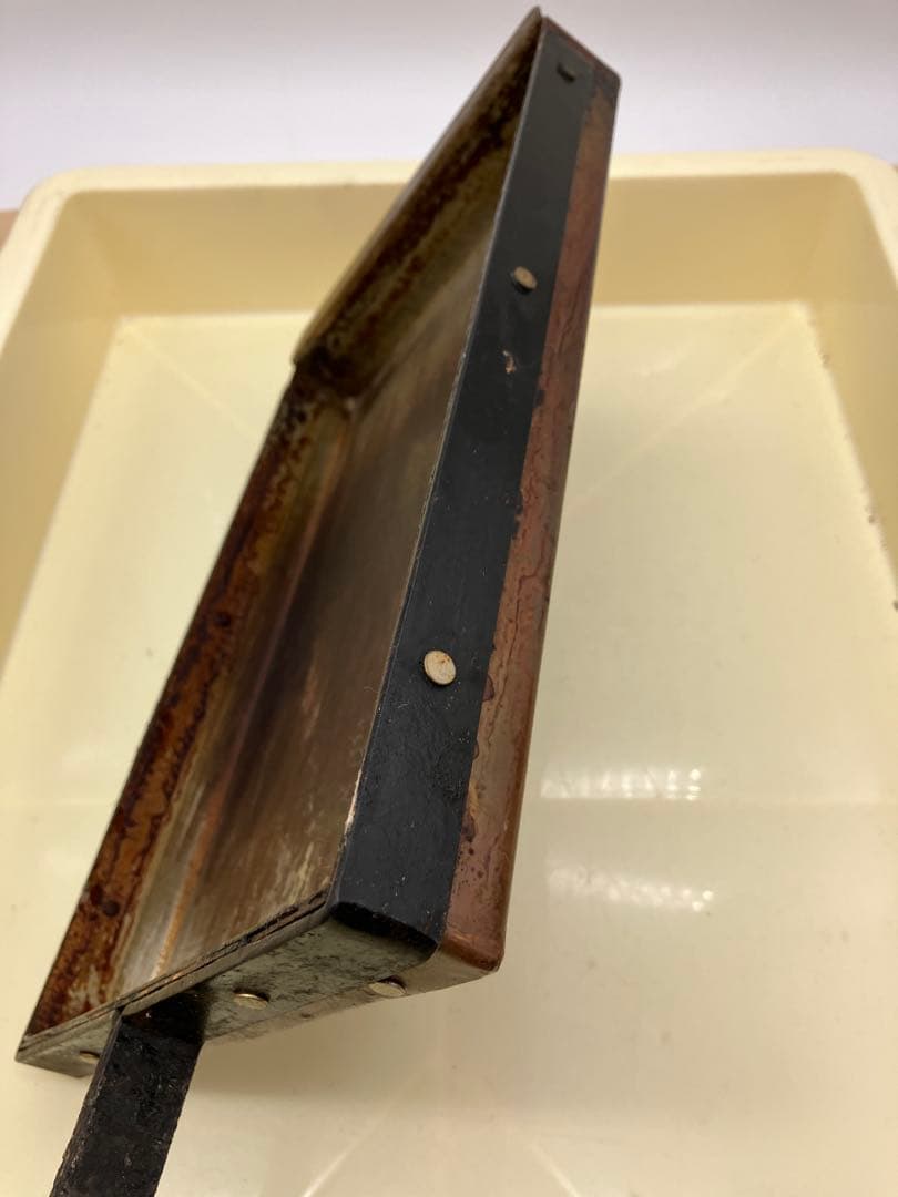 京都八木包丁店 銅製　卵焼き器　源金吉　 卵焼き器 大型　28X18cm