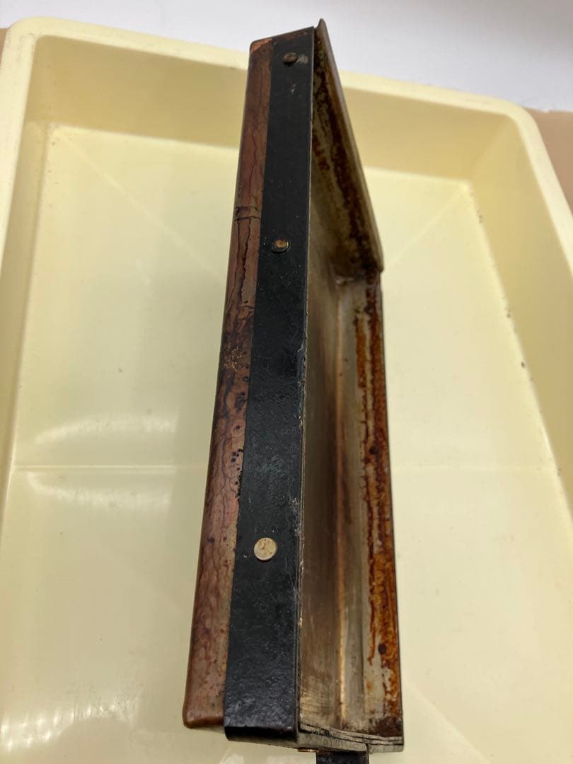 京都八木包丁店 銅製　卵焼き器　源金吉　 卵焼き器 大型　28X18cm