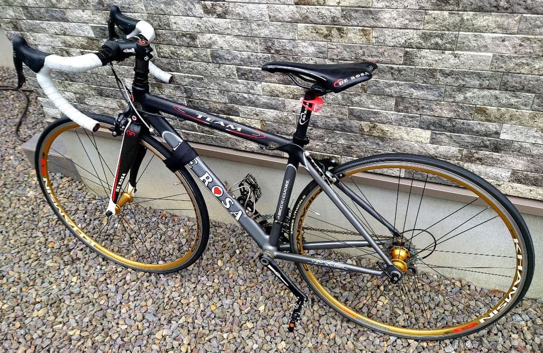 【週末限定最終値下げ中】DE ROSA TEAM ロードバイク グレー/ブラック