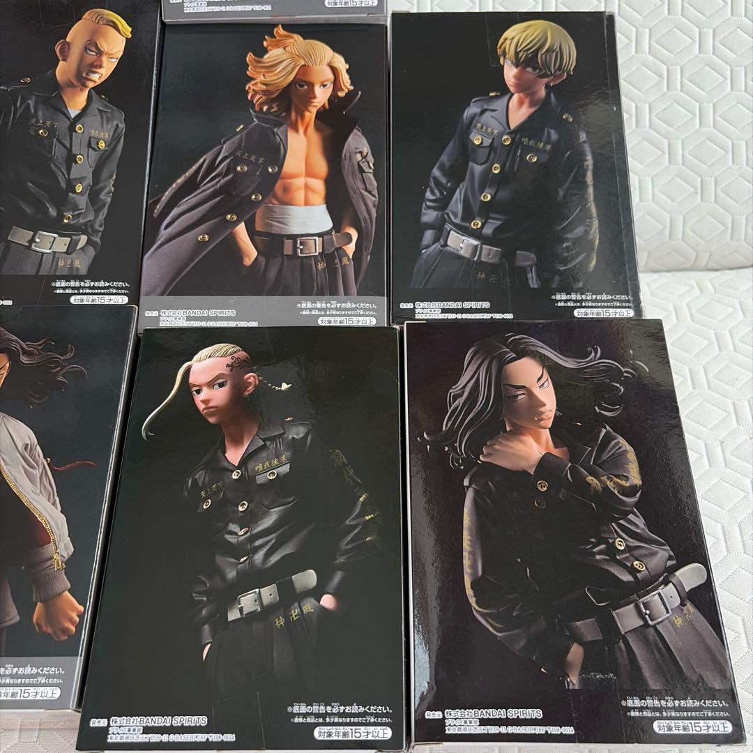 東京リベンジャーズ フィギュア 9体セット　マイキー　ドラケン　他