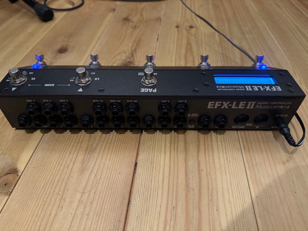 MusicomLAB EFX-LEII MIDIループスイッチャー