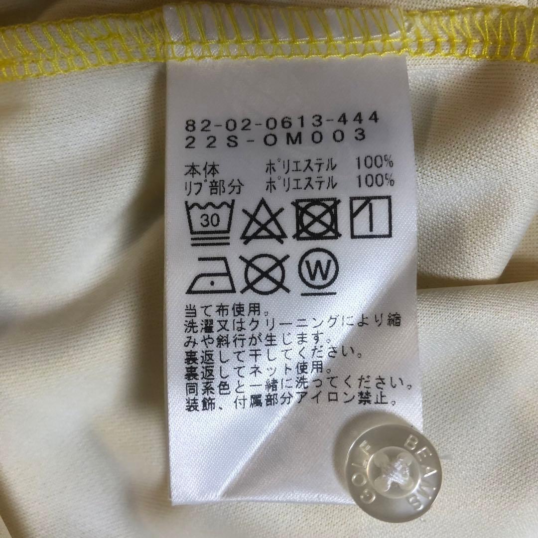 ビームスゴルフ オレンジレーベル ポロシャツ 日本製 イエロー Lサイズ