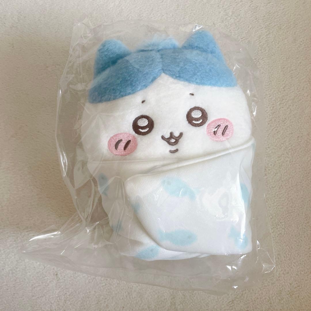 ちいかわ　ハチワレ　うさぎ　おくるみぬいぐるみ3体セット オリジナルボックス付き